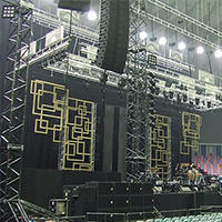MLA6（美國美嘉聲音響McCauley）應用于Stevie Wonder‘s Touring。